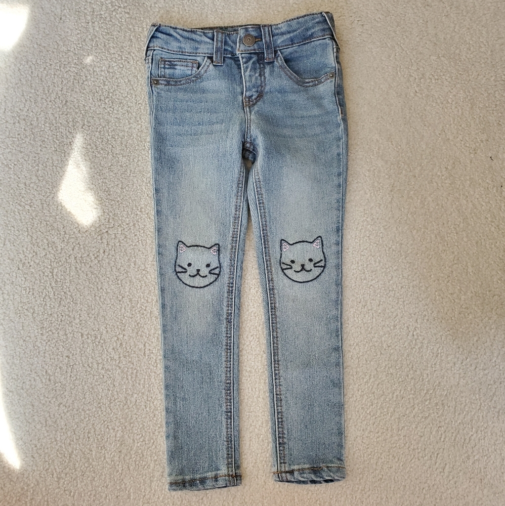 Girls Adjustable Skinny Jeans